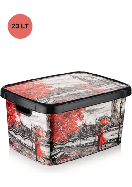 Oyuncak Saklama Kutusu Çok Amaçlı Saklama Kutusu 23 Lt