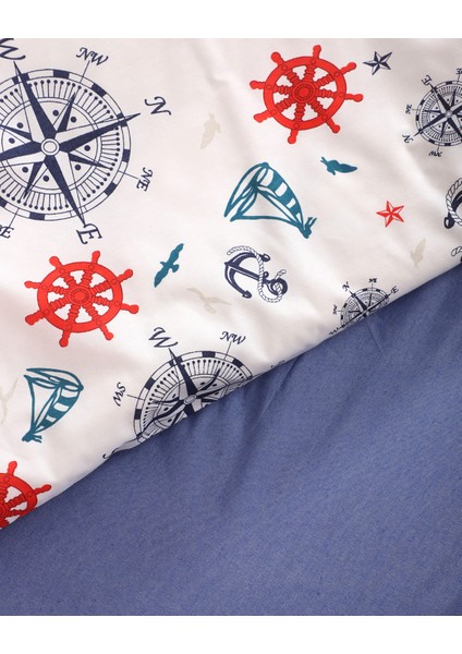 Deniz Esintisi Tek Kişilik Lastikli Çarşaflı Nevresim Takımı fiyatları