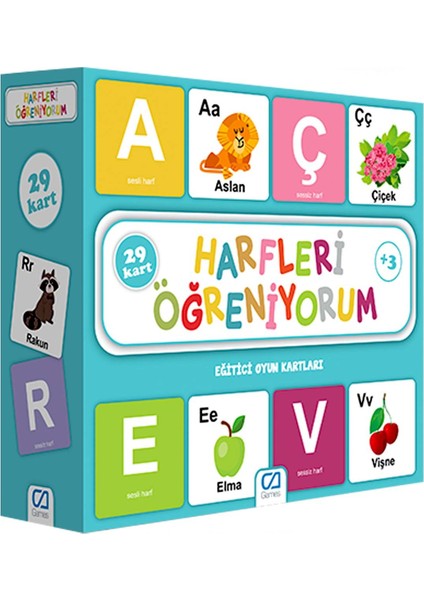 Harfleri Öğreniyorum Eğitici Set