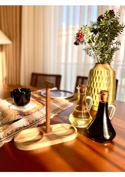 Bambu Kapaklı Yağdanlık Seti modelleri