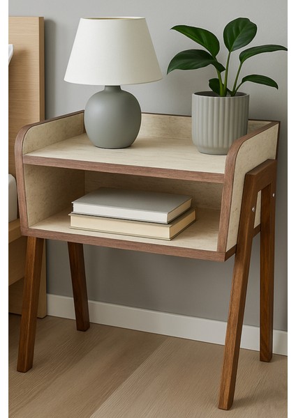 Iskandinav Tarzı Masif Ahşap Ayaklı Komodin – Modern Doğal ve Şık Görünüm modelleri