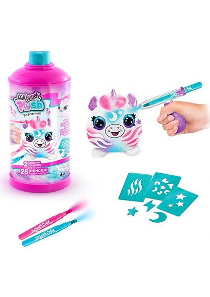Airbrush Plush Peluş Sürpriz Mini Kit - 1 Adet