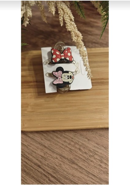 Mıckey Ikili Mandallı Toka