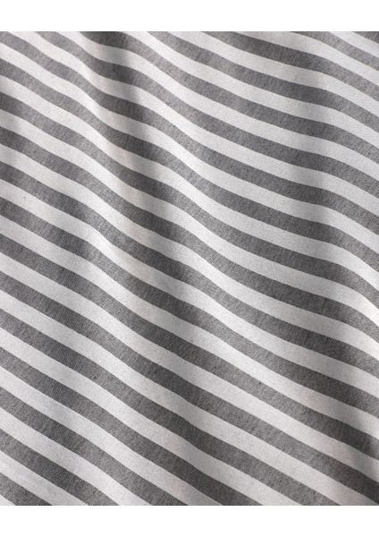 Saten Antrasit Çift Kişilik Lastikli Çarşaflı Nevresim Takımı indirimleri