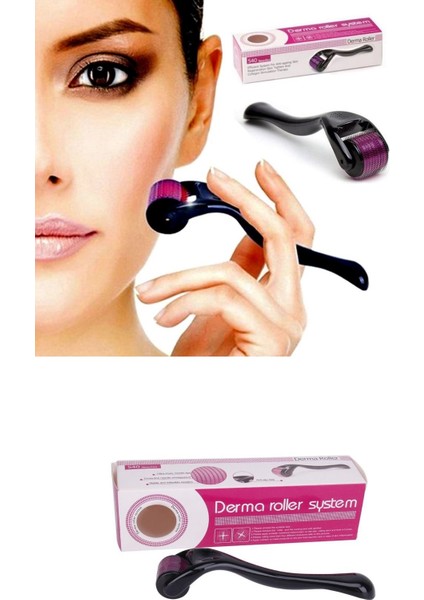 Dermaroller 0,50mm 540 İğneli Titanyum Masaj fiyatları
