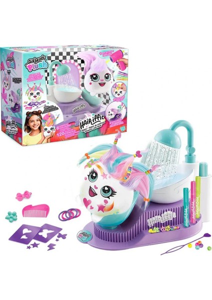 Airbrush Peluş Saç Salonu Hobi Seti
