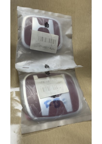 Honda Civic Fb7 Panjur ve Bagaj Logosu Arması Kırmızı Takım 2 Li 2012-2015 indirimleri