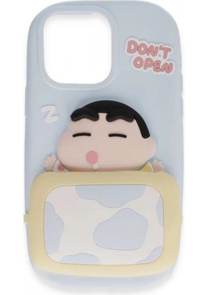 iPhone 15 Pro Kılıf Poky Karakter Silikon Kapak - Desen 3 (K95)