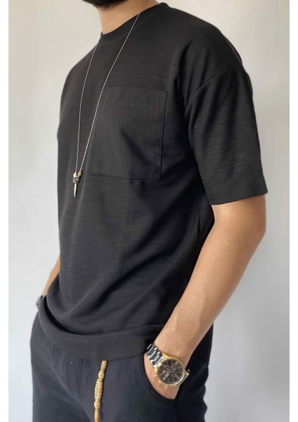 Yazlık Keten Erkek Tişört