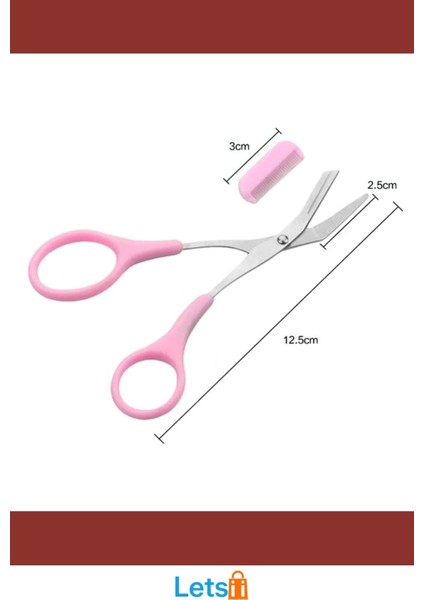 Ergonomik Taraklı Kaş Düzeltme Makası indirimleri