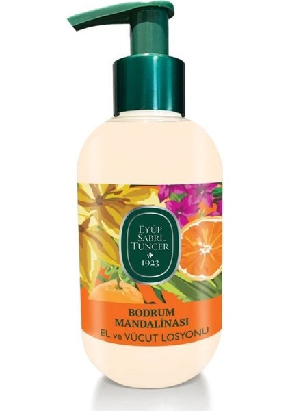Eyüp Sabri Tuncer Doğal Zeytinyağlı El ve Vücut Losyonu 280 ml Bodrum Mandalinası