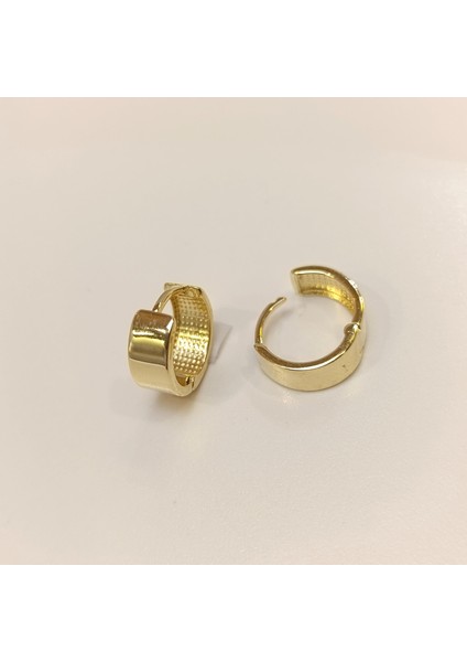 13MM Klasik Ray Halka Küpe 14 Ayar Altın Hd Videolu fiyatları