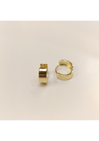 13MM Klasik Ray Halka Küpe 14 Ayar Altın Hd Videolu modelleri