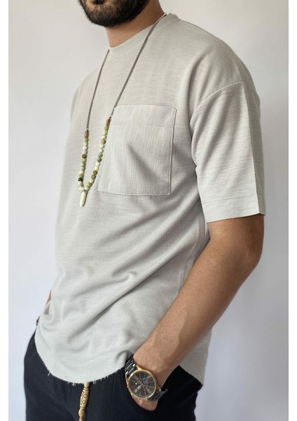 Yazlık Keten Erkek Tişört