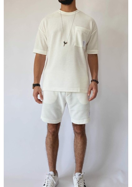 Ekru Alt Üst Şort Tişört Takım fiyatları