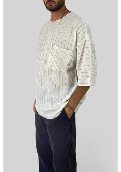 Yazlık Keten Erkek Tişört modelleri