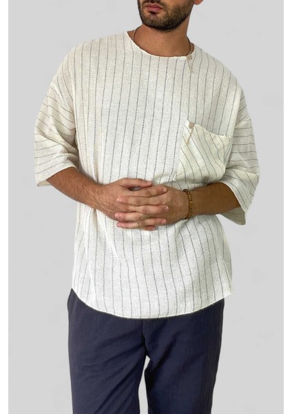 Yazlık Keten Erkek Tişört fırsatları