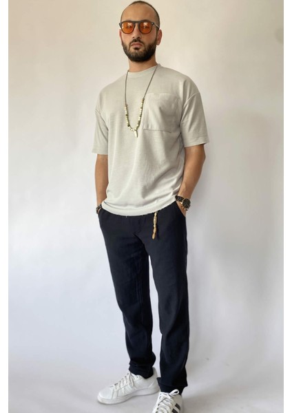 Yazlık Keten Erkek Tişört fırsatları