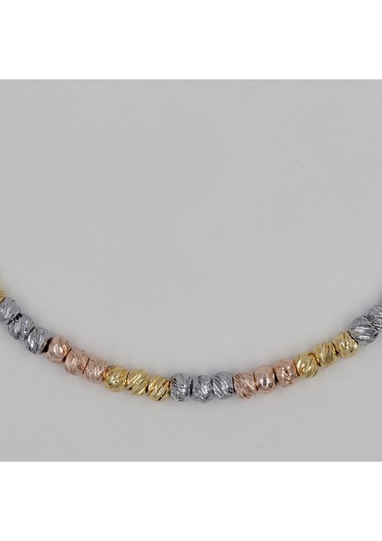 Gümüş Rose Gold Dorika Bileklik fiyatları