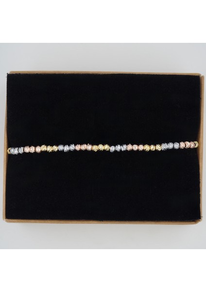 Gümüş Rose Gold Dorika Bileklik modelleri