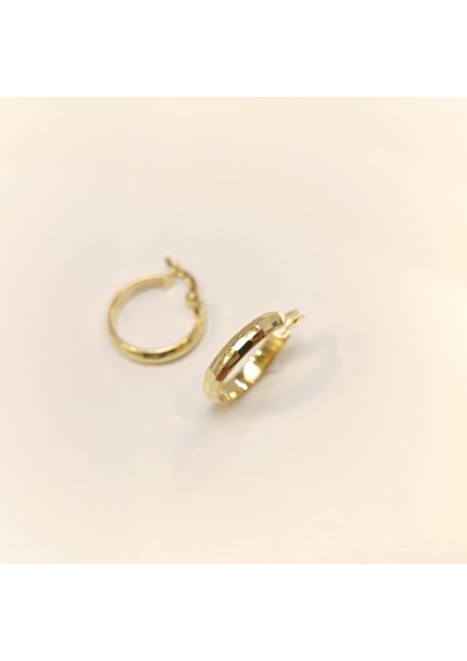 19MM Dövmeli Halka Küpe 14 Ayar Altın Hd Videolu fiyatları