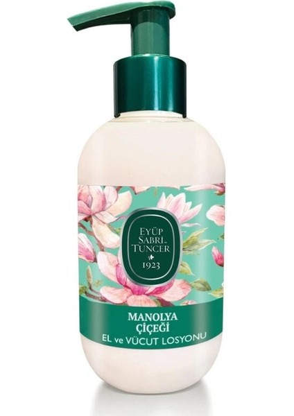 Eyüp Sabri Tuncer Doğal Zeytinyağlı El ve Vücut Losyonu 280 ml Manolya Çiçeği