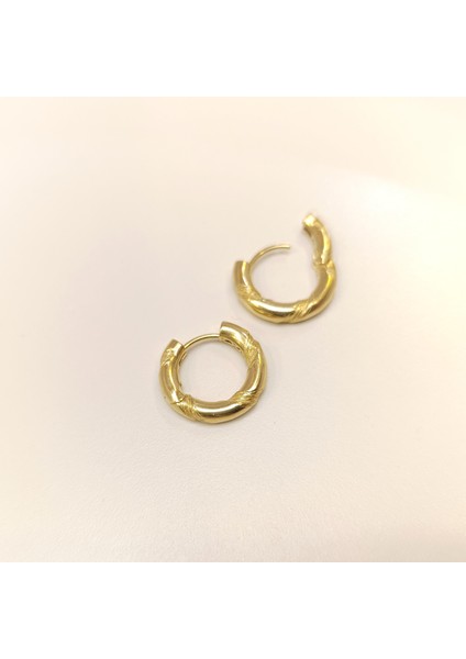 18,8mm Burgu Halka Küpe 14 Ayar Altın Hd Videolu fiyatları