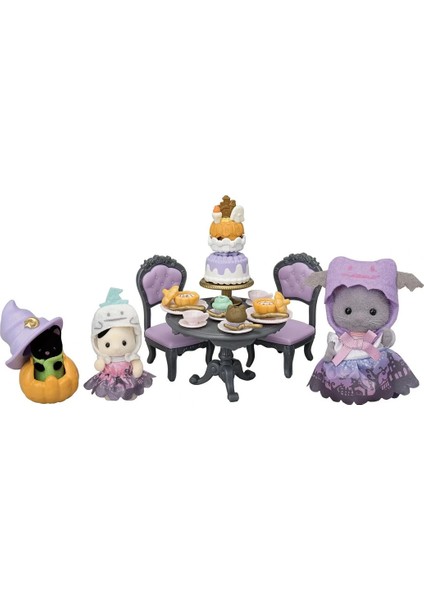 Sylvanian Families Cadılar Bayramı Sürpriz Parti Seti Iran Kedisi Kız Smokinli Kedi Bebek Gece Kedi fiyatları