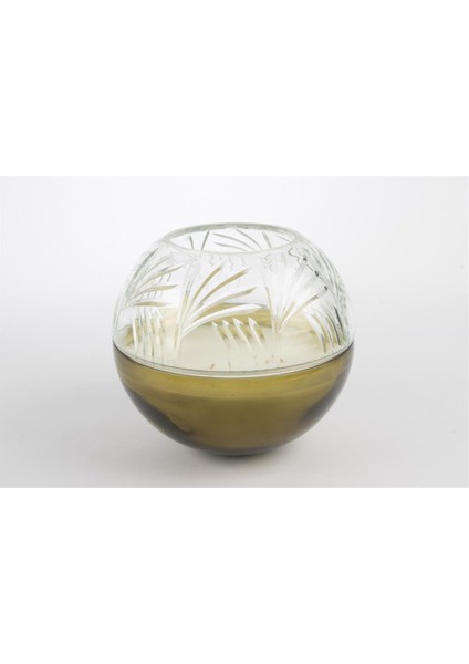 Yeşil Cam Kapaklı MUM18X16CM