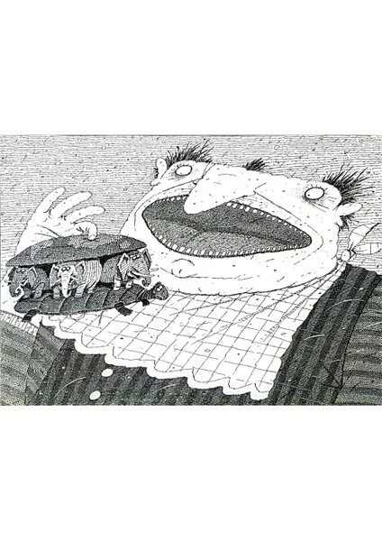 Balabas Victor 29X21CM Orijinal Karikatür Tablo modelleri