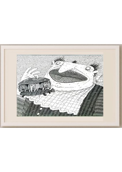 Balabas Victor 29X21CM Orijinal Karikatür Tablo fırsatları