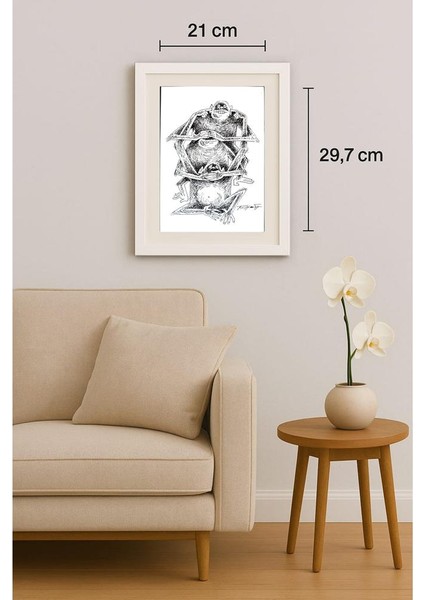 Erenburg Boris 29X21CM Orijinal Karikatür Tablo indirimleri