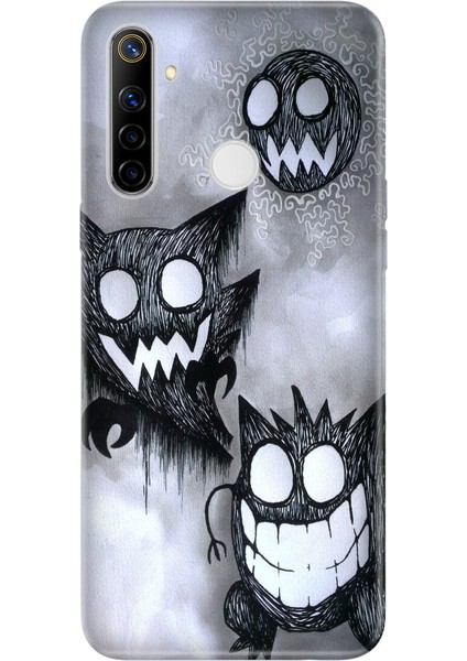 Realme C3 5i 6i Uyumlu Kılıf Silikon Desenli Resimli Kapak Haydutlar