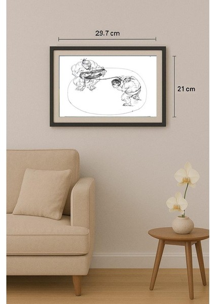 Tsvetomir Veleshky 29X21CM Orijinal Karikatür Tablo fiyatları