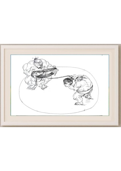 Tsvetomir Veleshky 29X21CM Orijinal Karikatür Tablo fırsatları