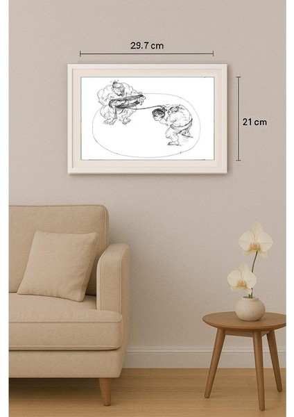 Tsvetomir Veleshky 29X21CM Orijinal Karikatür Tablo indirimleri