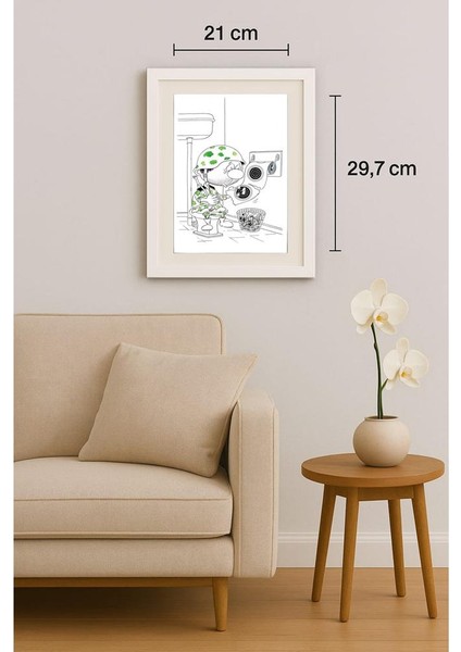 Victor Bogdanov 29X21CM Orijinal Karikatür Tablo indirimleri