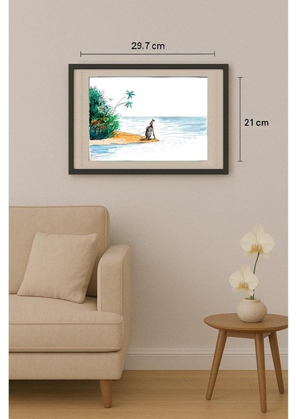 Victor Savilov 29X21CM Orijinal Karikatür Tablo fiyatları