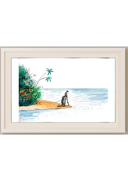 Victor Savilov 29X21CM Orijinal Karikatür Tablo fırsatları