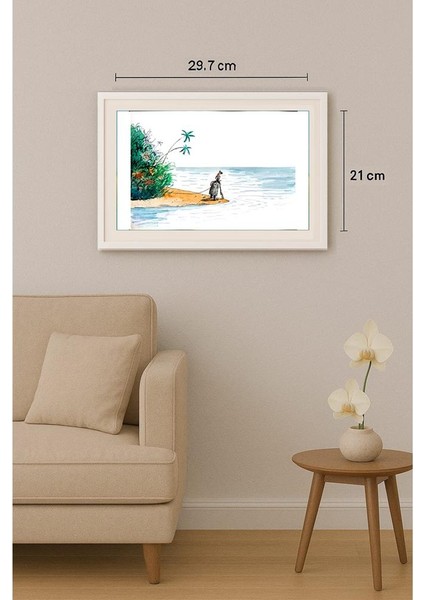 Victor Savilov 29X21CM Orijinal Karikatür Tablo indirimleri