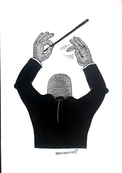 Tomislav Dusanic 29X21CM Orijinal Karikatür Tablo modelleri