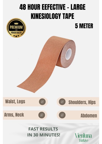 High Quality Waterproof Breathable Athletic Elastic Muscle Pain Tape