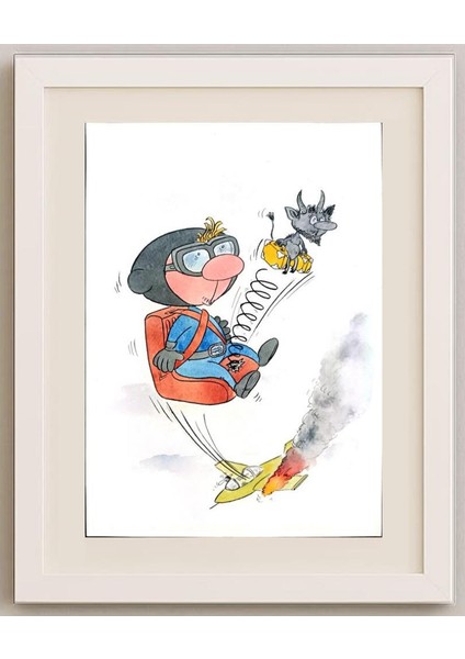 Bogdanov Victor 29X21CM Orijinal Karikatür Tablo fırsatları