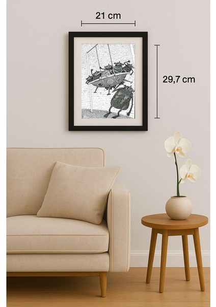 Balabas Victor 29X21CM Orijinal Karikatür Tablo fiyatları