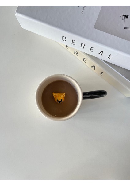 Kedili Kupa El Yapımı Seramik Kupa ve Tabak fiyatları