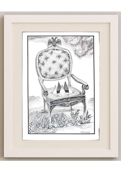 Khakanov Vladimir 29X21CM Orijinal Karikatür Tablo fırsatları