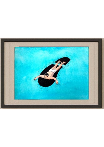 Lubomir Kotrha 29X21CM Orijinal Karikatür Tablo