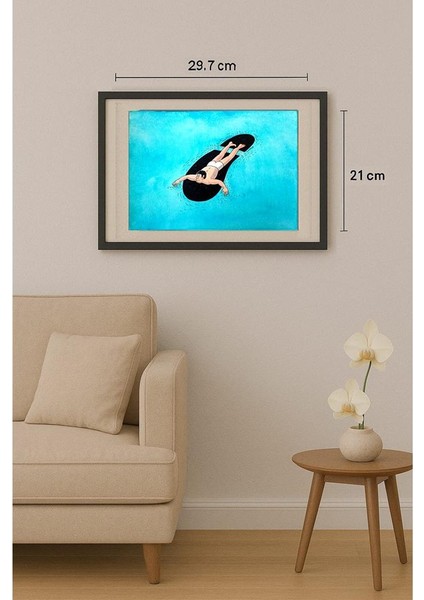 Lubomir Kotrha 29X21CM Orijinal Karikatür Tablo fiyatları