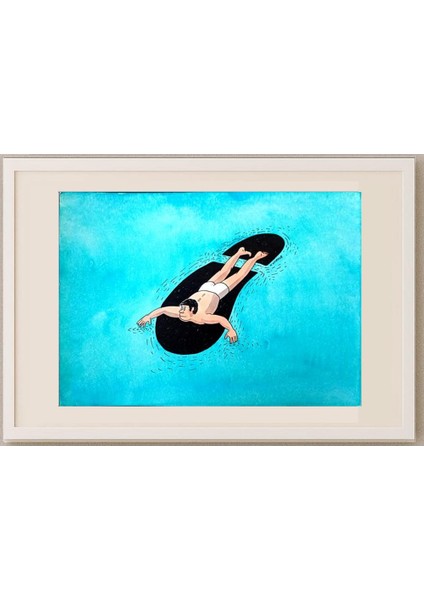 Lubomir Kotrha 29X21CM Orijinal Karikatür Tablo fırsatları