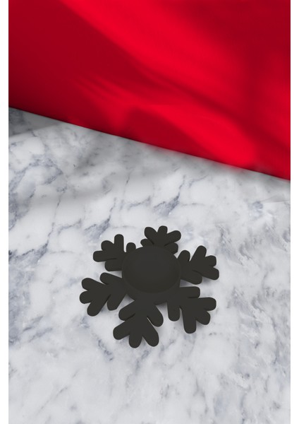 Yılbaşı Snow Kar Tanesi Mumluk Yılbaşı Dekoru ve Hediyelikler